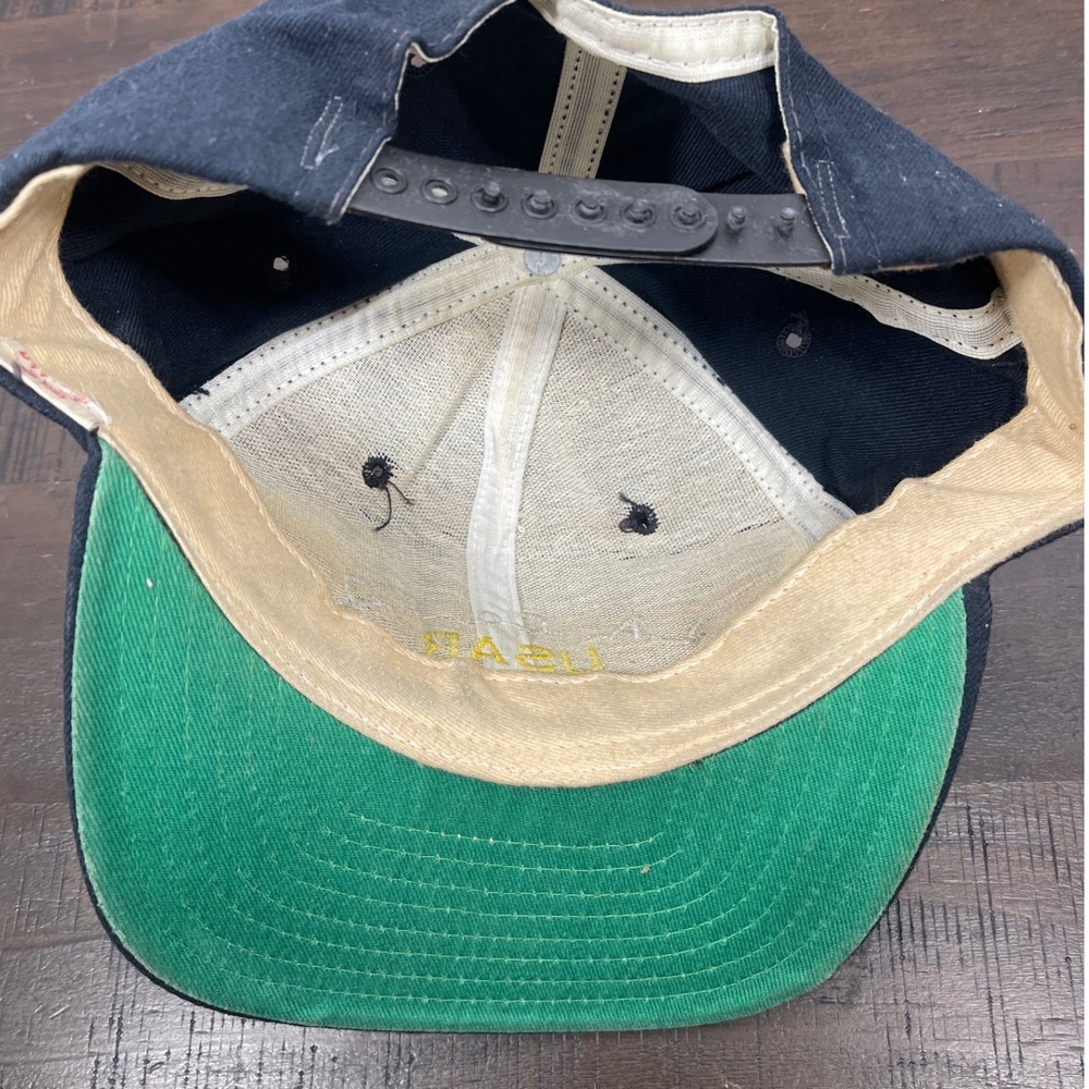 Vintage LA Co FD USAR Technical Rescue Snapback Hat Black Fire Dept Cap - Picture 2 of 3